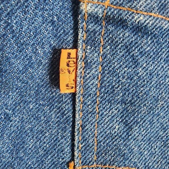 Levi's Orange Tab 70's Vintage Work Jeans Approximate Size 40 - Picture 12 of 12